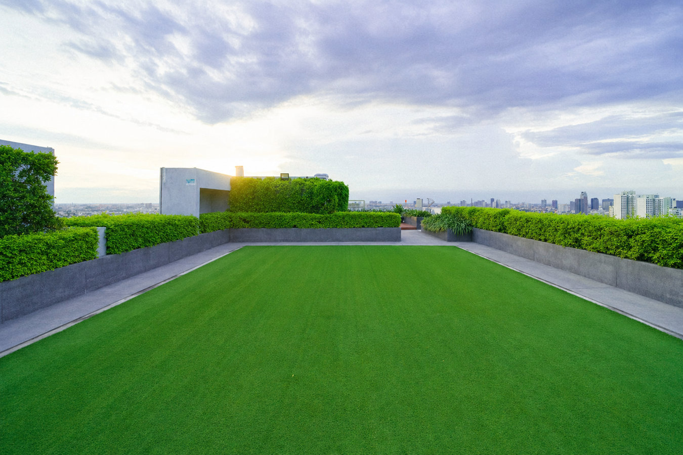 Artificial grass installation in El Centro, CA